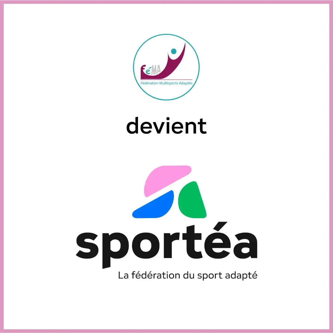 la féma devient sportéa, nouveau logo